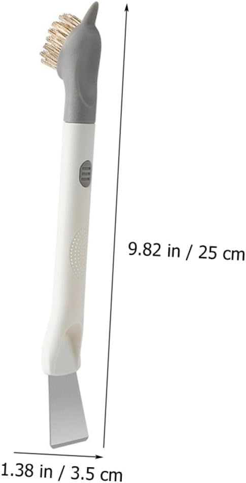 Multi-Function Cooktop Cleaning Brush with Sturdy Bristles for Gas Stove Kitchen Utensils and Window Groove Detail Cleaning and Kitchen Supply Tool