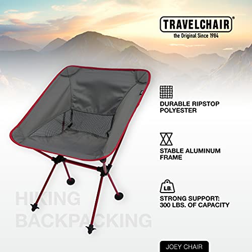 Travel Chair Joey Chair Folding Camping Chair Outdoor for Hiking Backpacking Lawn Beach Sports Lightweight Stable Portable...