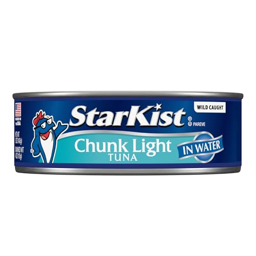 StarKist Chunk Light Tuna in Water, 5 Ounce (Pack of 8)