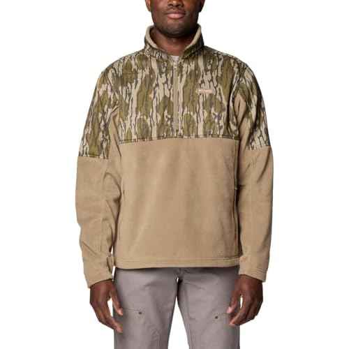 Columbia mens Phg Fleece Overlay Ii 1/4 Zip