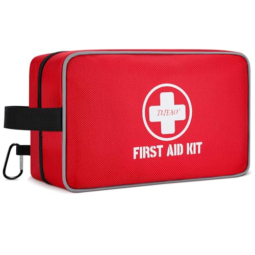 330 Piece First Aid Kit, Premium Waterproof Compact Trauma Medical Kits for Any Emergencies, Ideal for Home, Car, Travel, ...
