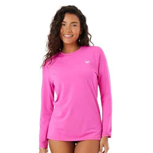 Roxy Women's Rashguard ? UPF 50+, Surf, Hiking, Beach Volley, Workout, Yoga, Quick-Dry Swim Shirt