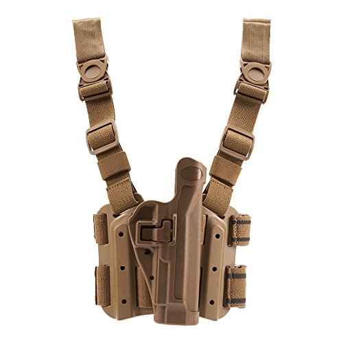 BLACKHAWK Serpa Level 2 Tactical Coyote Tan holster, Size 04, Right Hand, (Beretta 92/96/M9 Std or A1 w/rails (NOT Brig/Elite)