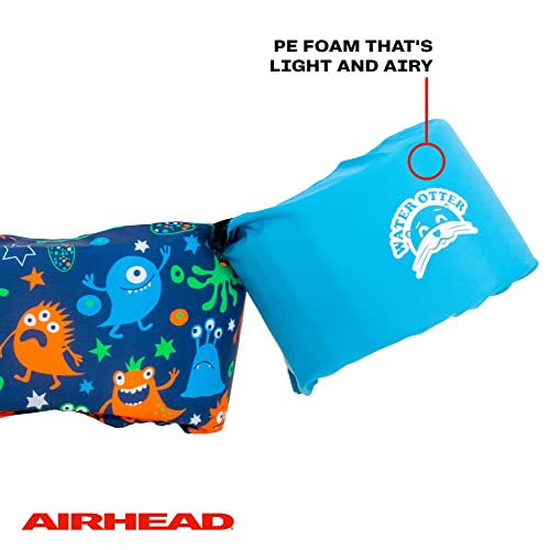 Airhead Water Otter Classic Life Jacket, Flotation Devices for Kids, Monster