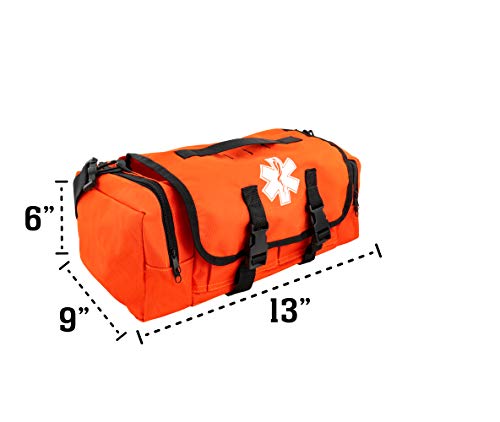 LINE2design First Responder Kit - Fully Stocked Professional Essentials Trauma Kit - EMS, EMT Paramedic Complete Lifeguard...