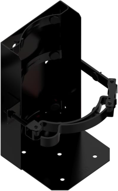 Amerex 810 Heavy Duty 7" Inch Diameter Vehicle Fire Extinguisher Bracket - Black