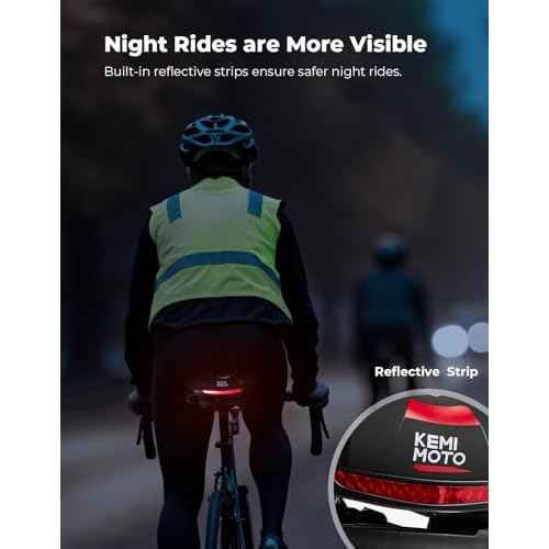 KEMIMOTO Bike Seat Cushion with Soft Foam Padded, Comfortable Bike Seat for Men Women, Bicycle Saddle for Touring, Exercise Bicycle, Commuter, Travel