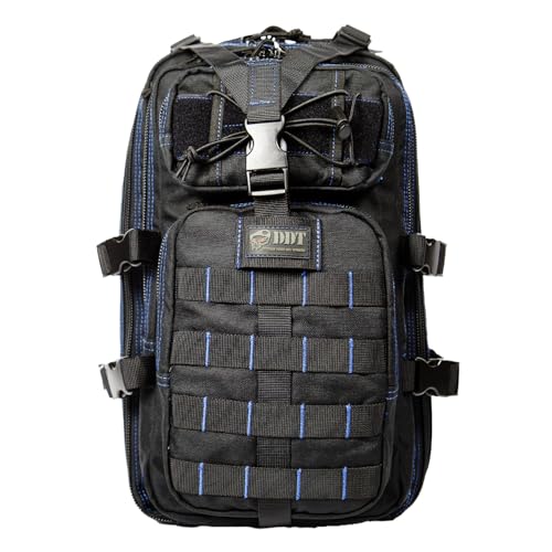 DDT Death Dealer Tactical Anti-Venom 24 Hour Assault EDC Backpack (Blueline)