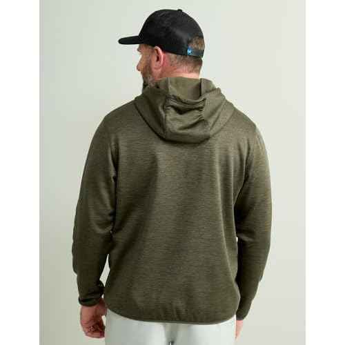 HUK Men's Coldfront+ Graphic, Performance Fishing Hoodie