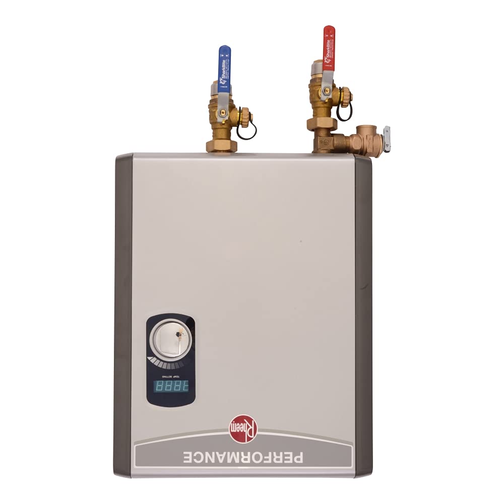 SharkBite 3/4 Inch Push to Connect Tankless Water Heater Valves Installation Kit, 25374