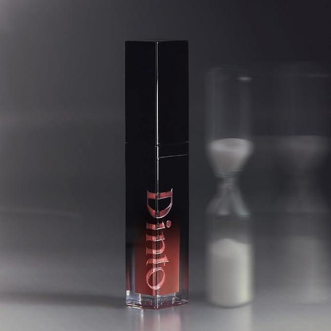 DINTO (Peter & Wendy Collection Deep-Kissed Plumping Lip Enamel - Glitter Lip Gloss, High Shine, Cooling Plumping, Long-Lasting, Vegan & Cruelty-Free (154 Barrie, 4ml)