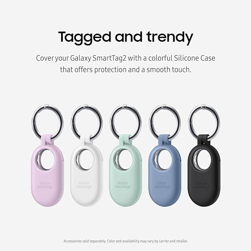 Samsung Galaxy SmartTag2, Bluetooth Tracker, Smart Tag GPS Locator Tracking Device, Item Finder for Keys, Wallet, Luggage,...