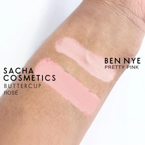 Sacha BUTTERCUP Ros   Setting Powder. No Ashy Flashback. Blurs Fine Lines and Pores. Loose, Translucent Face Powder to Set Makeu
