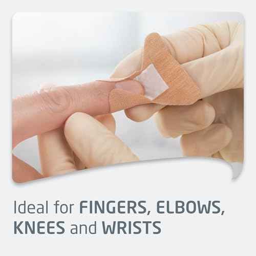 Leukoplast elastic - First Aid Dressings - Stretchable and Conformable - Ideal for Fingers, Elbows, Knees and Wrists - 1 in x 3 in - Box of 300