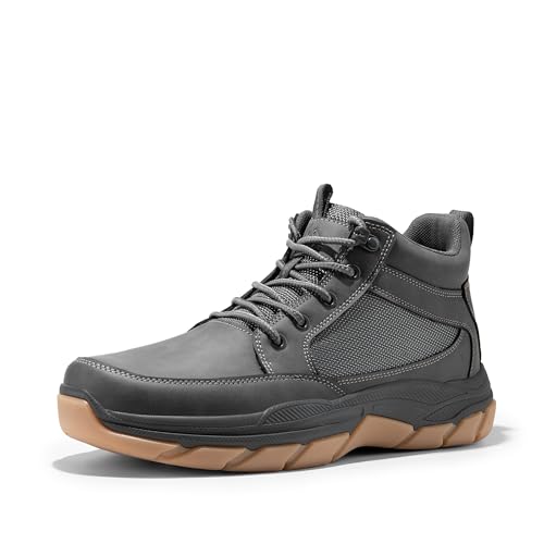 NORTIV 8 Men's Hiking Boots Lightweight Fashion Casual Chukka Ankle Boots Elevation