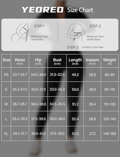 YEOREO Women Long Sleeve Workout Jumpsuit Zip Up Romper Bottom Pants Bodysuit Bodycon Sexy One Piece