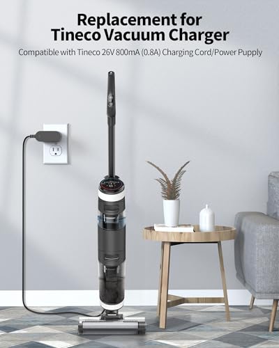 VHBW 26V Charger Replacement for TINECO Cordless Vacuum for TINECO IFLOOR 2 3 Series Cordless Floor Cleaner A10 Dash A11 S...