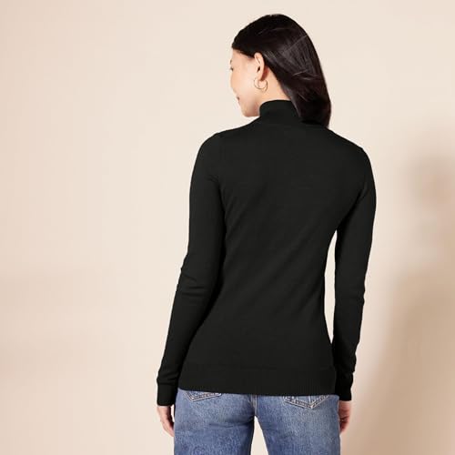 Amazon Essentials Womens Classic-Fit Lightweight Long-Sleeve Turtleneck Sweater (Available in Plus Size)