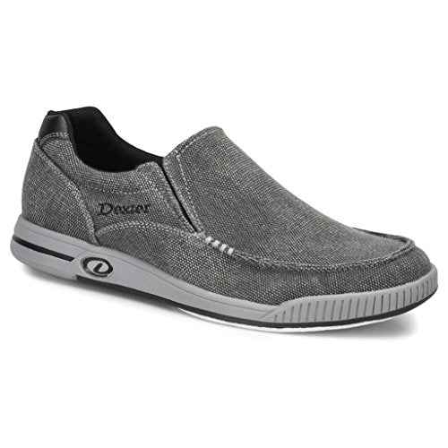 Dexter Mens Kam Bowling Shoes- Charcoal/Grey, 8