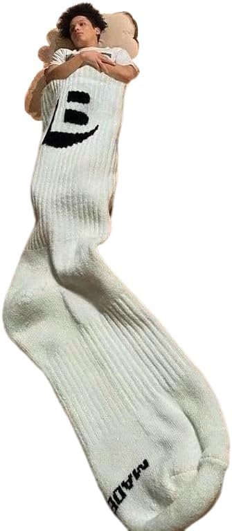 Duuey Sock Wearable Blanket Huge Sock Creative Sleep Bag Coral Fleece Comfortable Warm Blanket Sleep Bag Christmas Gift