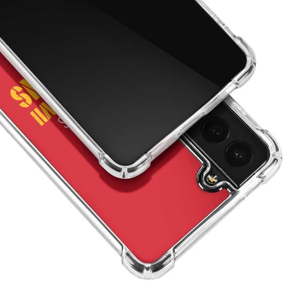 Skinit Clear Phone Case Compatible With Galaxy S21 Plus 5G - Officially Licensed Nfl Kansas City Chiefs Super Bowl Lvii Champion