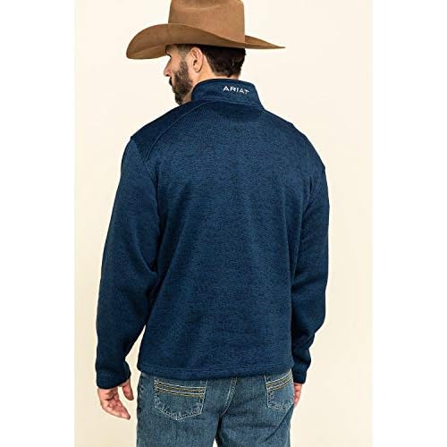 Ariat Men's Caldwell Logo 1/4 Zip Sweater