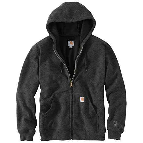 Carhartt Men's Rain Defender Rutland Hooded Zip Front Sweatshirt