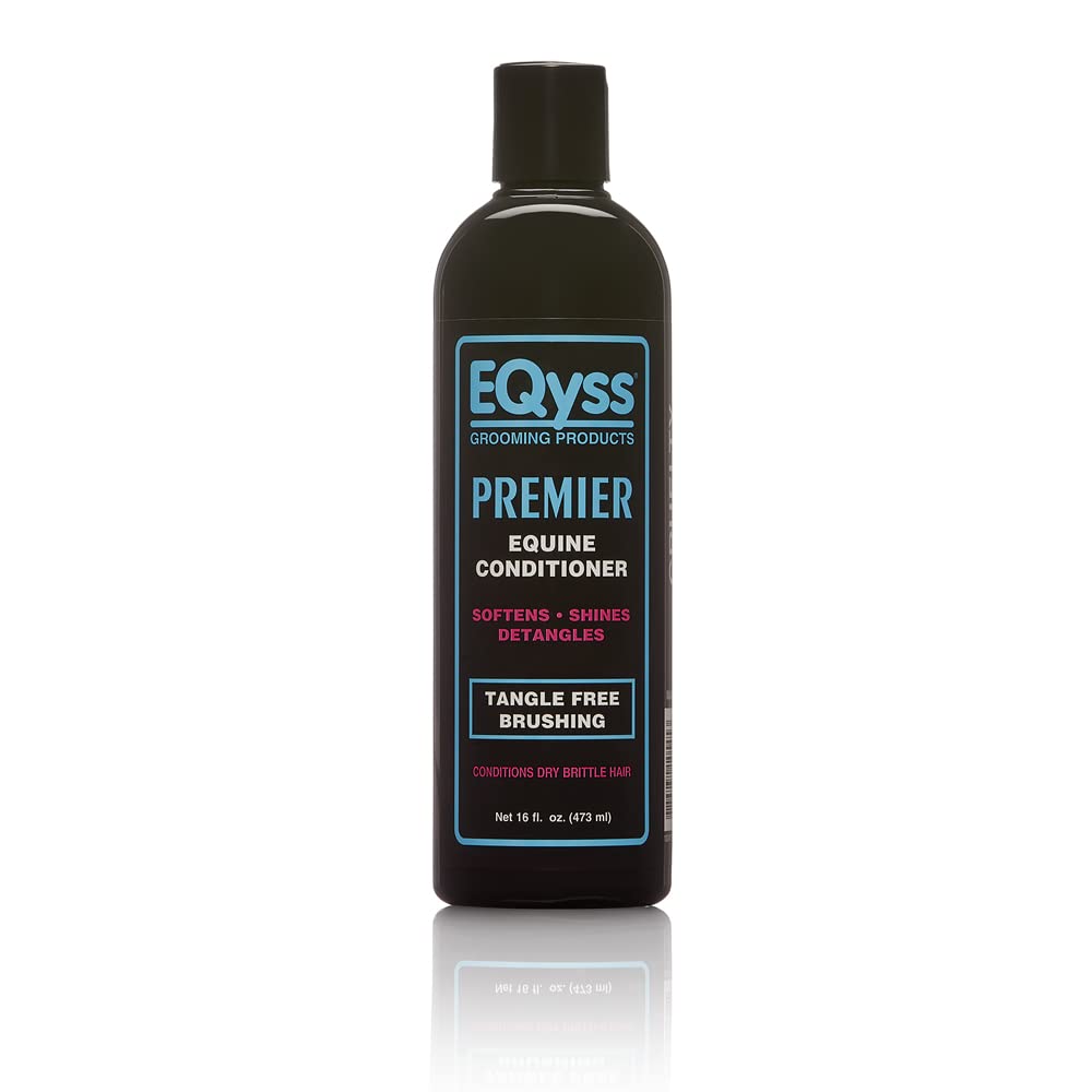 EQyss Premier Equine Conditioner - Moisturize Skin, Detangle Horse's Mane, Tail, & Coat, Add Shine, Tangle-Free Brushing, Minimi