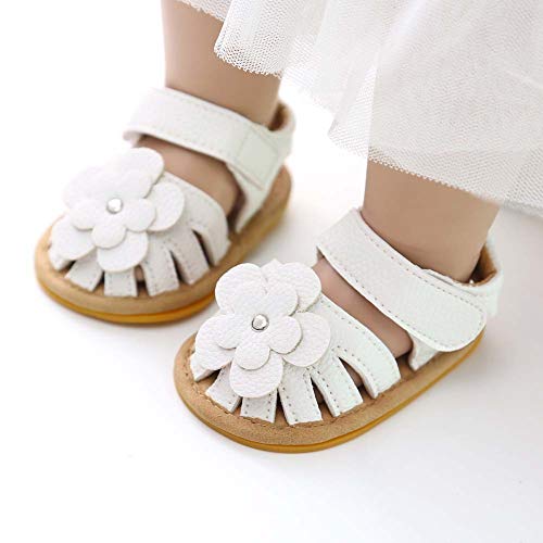 KIDSUN Baby Infant Girls Boys Sandals Non Slip Rubber Sole Summer Beach Outdoor First Walker Crib Shoes