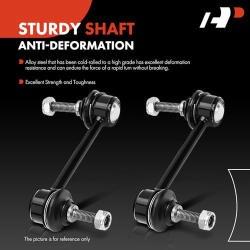 A-Premium 2 x Rear Sway Bar Links Stabilizer Bar Links, Compatible with Ford Flex 2009 & Lincoln MKS 2009, MKT 2010
