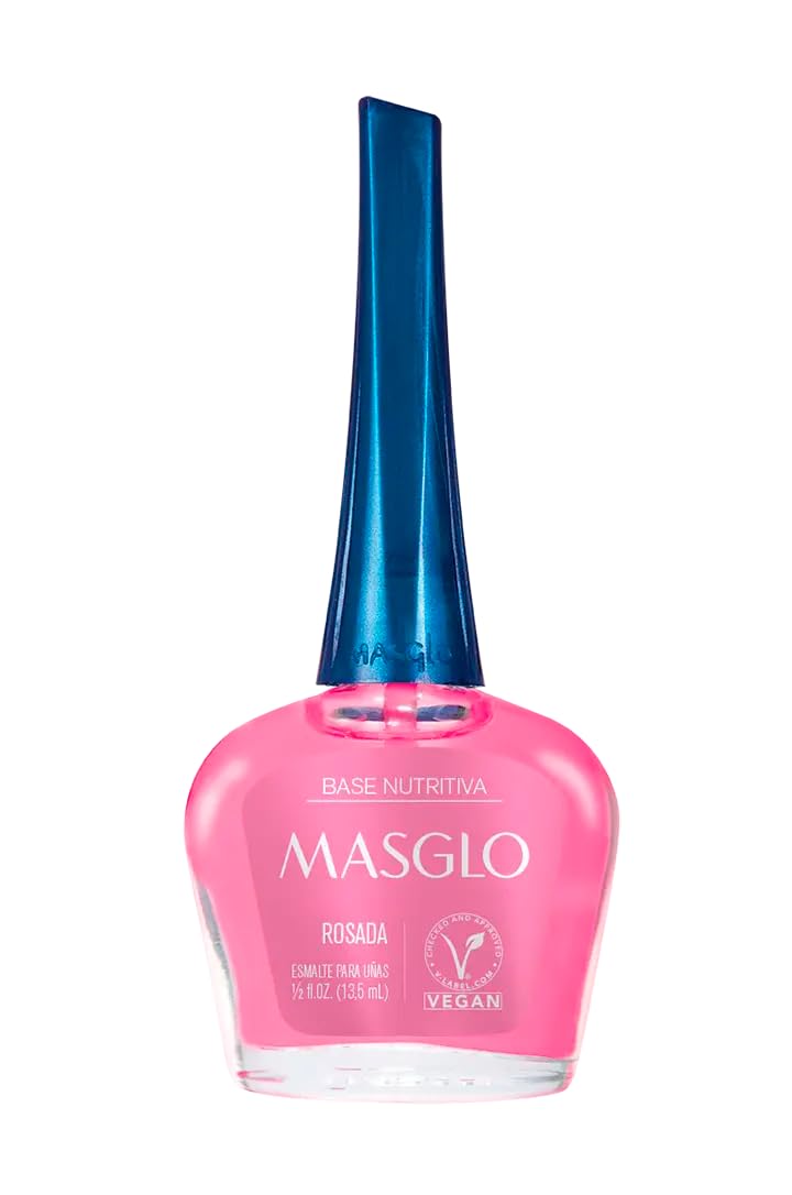 MASGLO Tradicional - Set of 4 Nail Polishes 13-Free Clean Mix, Up to 7 Days of Wear, High-Coverage & Glossy Finish - (0.5 oz Eac