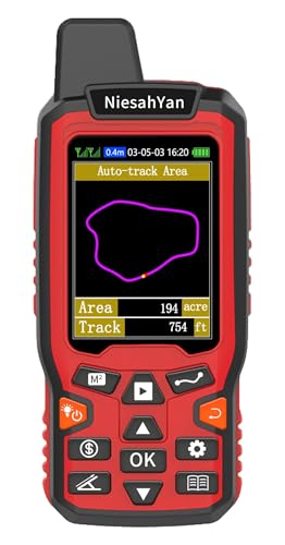 ZL180 Handheld GPS for Surveying, High Precision Rugged Land Surveying Equipment for Ranches, Garden, Farmland and Parking...