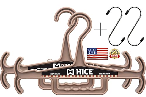 HICE Hanger | Original Heavy Duty Standard Hanger | 200 lb Load Capacity | Durable High Impact Resin | for Body Armor, Tac...