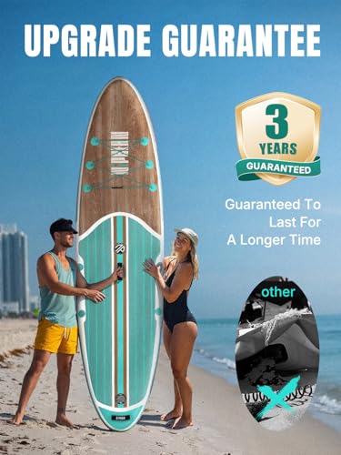 Niphean Inflatable Stand Up Paddle Board with Stabiltrac Fin Design and SUP Accessories & Niphean Dog Pool Ramp(Full-Cover...