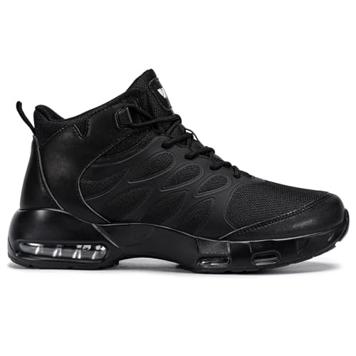 LARNMERN Men Non Slip Boots Restaurant Service Breathable Mesh Waterproof Outdoor Shoes Slip Resistant Work Ankle Boot Che...