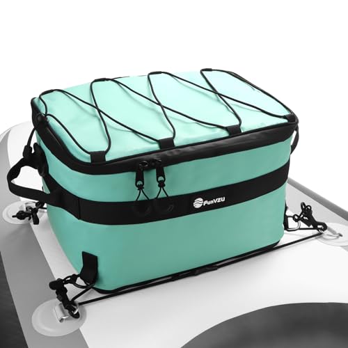 FunVZU Paddle Board Cooler Bag - Waterproof SUP Bag for Stand Up Paddle Board and Kayak - Leakproof Inflatable Storage for...