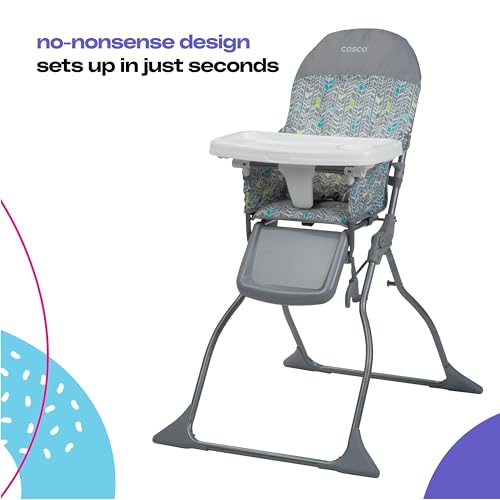 Cosco Kids Simple Fold High Chair, Lula