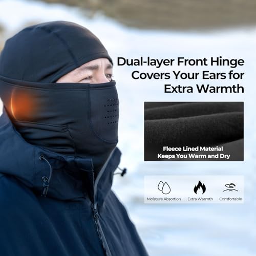 KastKing Winter Mountain Mist Balaclava Face Mask for Men & Women-Ideal Cold Weather Gear for Ice Fishing,Snowmobiling,Skiing
