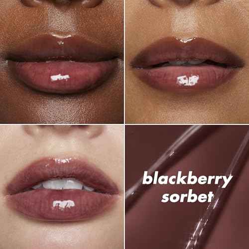 e.l.f. Glow Reviver Melting Lip Balm, Hydrating Tinted Lip Balm For A Glossy Finish & Soft, Supple Lips, Vegan & Cruelty-Free, Blackberry Sorbet