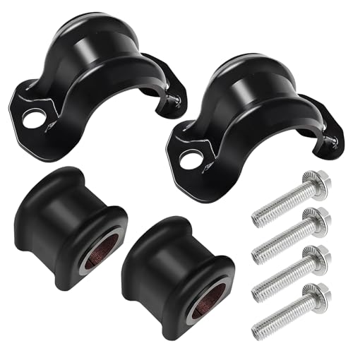 LOBIUTIYA 52110141AB 928-563 Front Stabilizer Sway Bar Brackets with Bushings Kit, Suspension Replacement Fits for Dodge R...