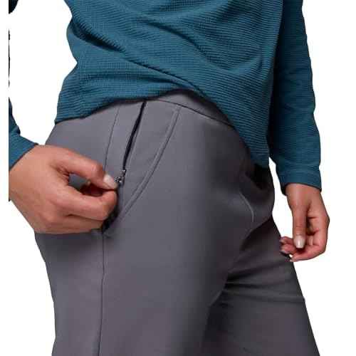 Columbia Womens All Seasons Slim Pull-On Pant, City Grey, X-Large x S