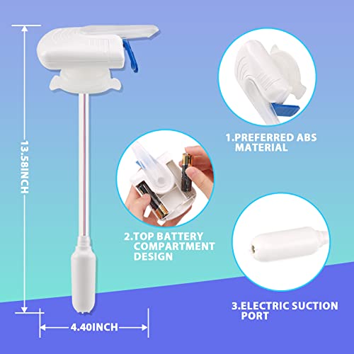 2Pack Automatic Drink Dispenser, Milk Dispenser for Fridge Gallon, Milk Gallon Dispenser, Can Prevent Milk Juice Beer Spil...
