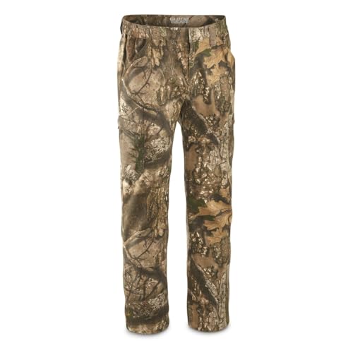 Guide Gear 6 Pocket Camo Pants for Men for Hunting with Cargo Pockets