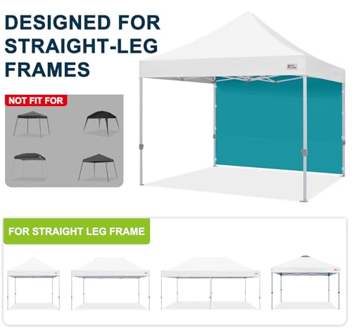 MASTERCANOPY 10x10ft Canopy SunWall Instant Canopy SideWall for Pop Up Canopy Tent Gazebos, UV Protection Sidewall Only, S...