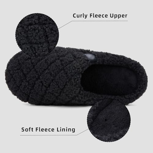 Memory Foam House Slippers for Women Casual House Shoes