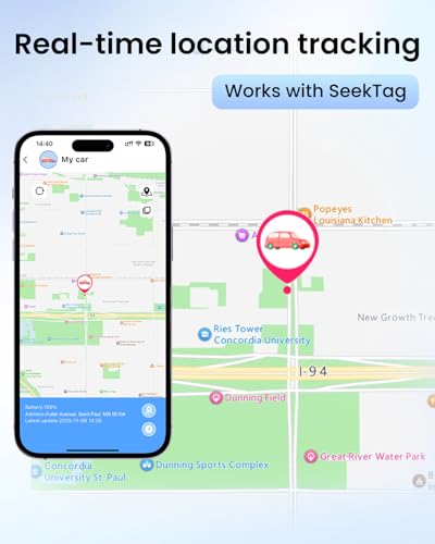 GPS Tracker Device for Car and Vehicles: Mini Hidden Magnetic no Subscription Trackers for Tracking Kids Elderly Vehicle p...