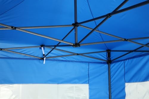 COBIZI 10x10 Pop Up Canopy Without Sidewall,Heavy Duty Canopy UPF 50+ All Season Wind Waterproof Commercial Outdoor Wedding Party Tents for Parties Canopy Gazebo with Carry Bag(10 x 10 ft Gray)