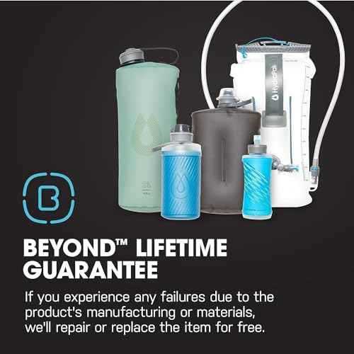 HydraPak Recon Twist & Sip - Wide Mouth Recycled Plastic Water Bottle (24oz or 32oz) - Eco Friendly, BPA Free, Easy Carry