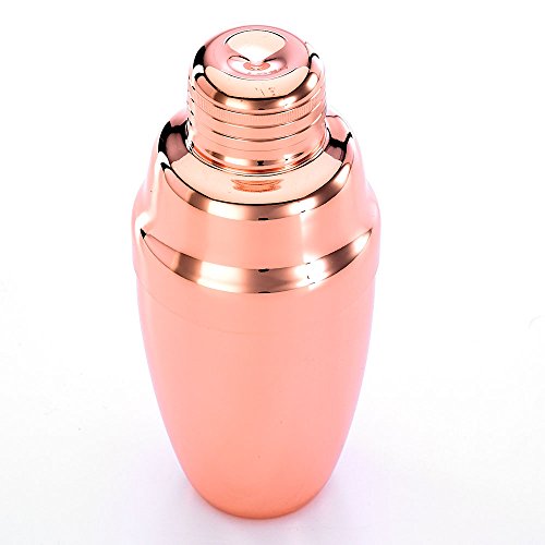Barfly 3-Piece Cocktail Shaker Set, 18 oz., Copper