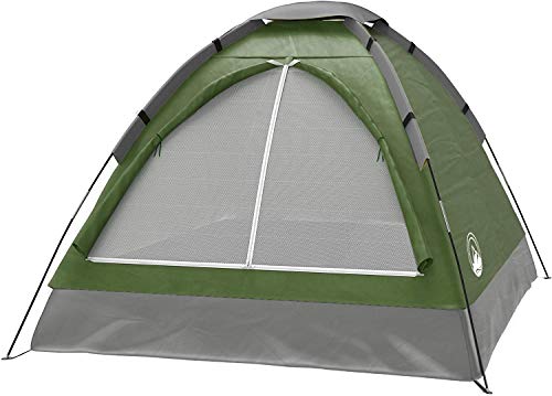 2-Person Camping Tent - Shelter with Rain Fly and Carrying Bag - Lightweight Outdoor Tent for Backpacking, Hiking, and Bea...